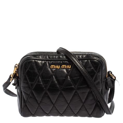 miu miu logo quilted crossbody bag|Miu Miu Logo Quilted Nylon Crossbody Bag on SALE .